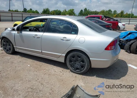 2007 Honda Civic Lx из США, поврежденный, VIN 1HGFA15527L080137